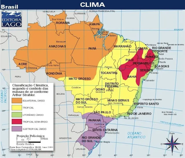 Por Que o Brasil Tem Diversidade Climática? 7 Fatores Principais